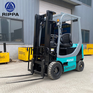 2 Ton araba makaslı kaldırma 2600KG paletler elektrikli arabası ulaşım 3 Ton elektrikli taşınabilir Forklift - Product Image 2