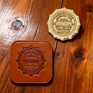 High Quality Customized Logo Stamp Wooden Handle Hot Stamp Hamburger Bread <b>Bakery</b> Molds Beautiful Branding Iron Cake Stamp - Product Image 1