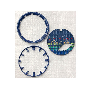 Cadran de modification pour G-Shock GA2100 avec marques et aiguilles <span class=keywords><strong>orange</strong></span>, logo personnalisable, 9 couleurs disponibles - Product Image 4