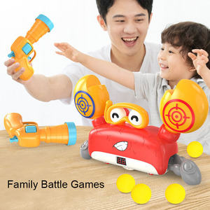 Dwi 2023 chụp mục tiêu Súng đồ chơi trò chơi âm nhạc đi bộ <span class=keywords><strong>Robot</strong></span> cua Đồ chơi <span class=keywords><strong>robot</strong></span> với quả bóng cho trẻ em - Product Image 2