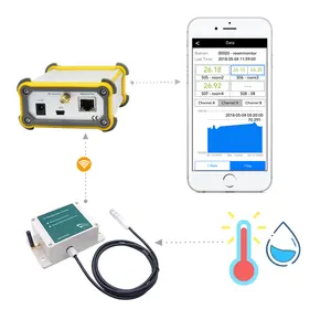 स्मार्ट उपकरणों डिजिटल वायरलेस सेंसर iot तापमान सेंसर आर्द्रता datalogger तापमान और आर्द्रता
