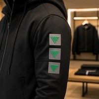 Étiquettes en silicone tissées personnalisées 3D avec logo, thermocollantes, en satin, pour vêtements et chaussures