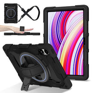 สำหรับ <span class=keywords><strong>Xiaomi</strong></span> redmi Pad 2 Pro 12.1นิ้วเคสแท็บเล็ตซิลิโคนกันกระแทกทนทานมีสายคล้องไหล่แบบหมุนได้ - Product Image 1