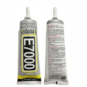 Zhanlida E7000 Klar-Kontakt-Kleber mit Präzisions-Beantragungsspitze  110 ml 50 ml E7000 Kleber