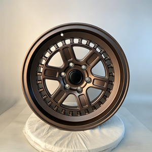 ล้อแม็กซ์ 5x114.3 6x139.7 4x100 5x112 สีบรอนซ์ด้านแบบเรโทร ขอบเว้าลึก สำหรับล้อฟอร์จ - Product Image 3