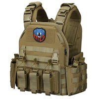 Fabricant OEM de gilets tactiques modulaires MOLLE à dégagement rapide, personnalisés, couleur kaki