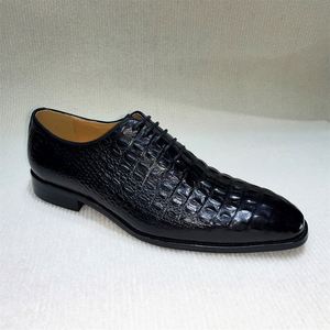 Nouvelles Chaussures Oxford Homme 2026 en Cuir Pleine Fleur Motif Léopard Gaufré, Respirantes avec Semelle Intermédiaire en Caoutchouc, Idéales pour l'Automne et les Fêtes - Product Image 6