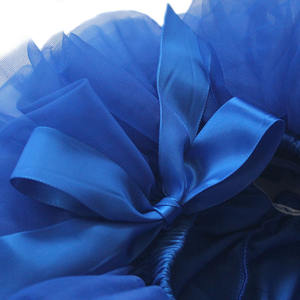 Ensemble 2 pièces de jupes tutu superposées en mousseline de soie rose poudré confortables pour bébé, en gros - Product Image 4