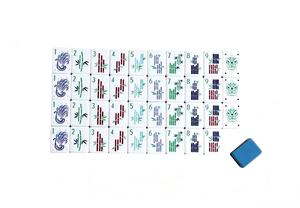 Tuiles de Mahjong Américain Modernes de Luxe, Fabrication OEM, Design Acrylique Gris, Œuvres d'Art Mahjong Américain, Tuiles de Mahjong Classiques - Product Image 5