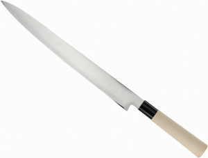 Japanese Style 10.5 Inch <b>Sushi</b> <b>Knife</b> Sashimi Filleting <b>Knife</b> Wooden Handle for Kitchen - Product Image 1