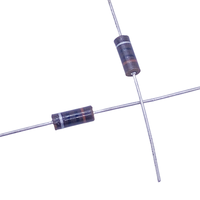 10 Ohms +-5% 0.5W, 1/2W 1/4W 1W 2W résistance de trou traversant Composition axiale en carbone