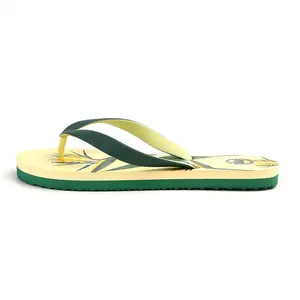 Summer Casual Beach Slippers Custom Men's Flip Flops Wholesale