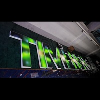 Boîte à lumière LED Magic Color Digital Night Club Publicité Intérieur Extérieur Tissu Acrylique Aluminium pour Marque
