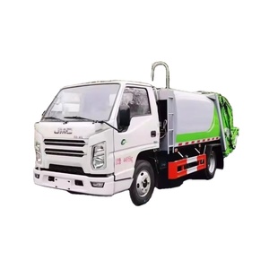Camions à ordures JMC HP5040ZYS 4 mètres cubes Compression Carburant diesel Transmission manuelle Norme d'émission Euro 4 Charge utile 4.5T Nouveau - Product Image 1