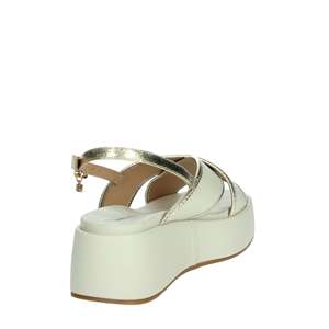 Mariella Burani Women's Wedge <b>Sandal</b> Leather Platform Style - Product Image 3