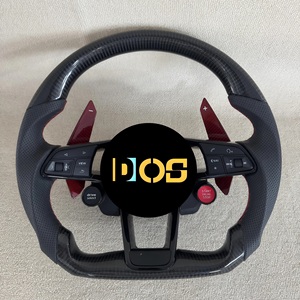 Volant de voiture en fibre de carbone DOS pour <span class=keywords><strong>Audi</strong></span> B8 <span class=keywords><strong>RS</strong></span> TTS TTRs RS3 RS6 RS4 RS5 RS7 A3 D3 A4 A5 A6 C6 A7 A8 A1 Q3 <span class=keywords><strong>Q5</strong></span> Q7 - Product Image 2