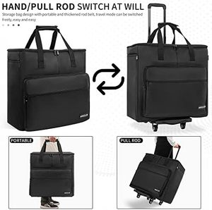 Bolsa de almacenamiento duradera para juegos de escritorio de viaje con muestra gratis, estuche de transporte para ordenador de doble capa, bolsa de almacenamiento para ordenador - Product Image 3