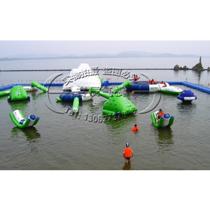 <b>Inflatable</b> <b>Water</b> Park Outdoor PVC Commercial Dragon Shark <b>Slide</b> Custom Made - Product Image 2