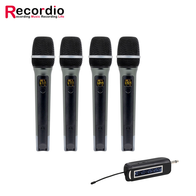 GAW-RM60 for Professional UHF Wireless Microphone Transmitter Receiver System Handheld Karaoke Conference Microphone Noise