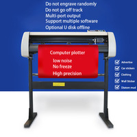 Traceur de Découpe pour Film Réfléchissant, Vêtements et Papier de Transfert Thermique, Machine de Gravure et d'Impression Instantanée pour Publicité Informatique