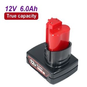 Batterie au lithium 12V 4.0Ah 5.0Ah 6.0Ah rechargeable, remplacement pour les outils et chargeurs sans fil <span class=keywords><strong>Milwaukee</strong></span> <span class=keywords><strong>M12</strong></span> - Product Image 3