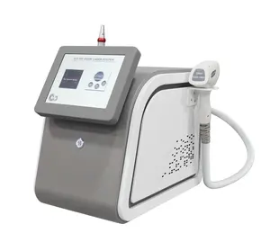 Best Price 2 Handles 808nm Diode Laser Hair Removal Machine YAG Tattoo Removal Equipment