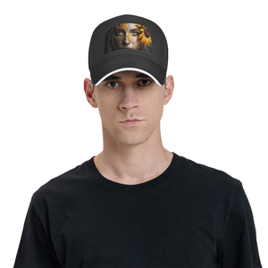 Image personnalisée Casquette de baseball de luxe à 5 panneaux en velours à bord incurvé Style sportif américain à la mode Lettre imprimée Caoutchouc Couvre-chef sublimé - Product Image 3