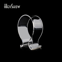 Présentoir de casque en acrylique transparent support d'affichage d'écouteur universel avec support de casque pour tous les modèles de téléphone