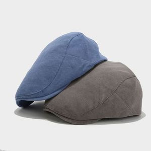 Nuevo Diseño de Boina Vintage de Pana para Otoño e Invierno, Sombrero Ivy al por Mayor para Hombre y Mujer - Product Image 3