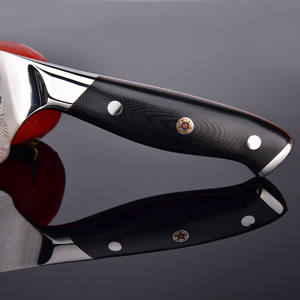 Acero al carbono 8 pulgadas VG10 Damasco Cuchillos de cocina Cuchillo de chef de acero al carbono con mango G10 - Product Image 3