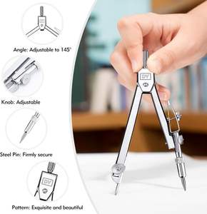 Règle flexible pour la <span class=keywords><strong>géométrie</strong></span> et le <span class=keywords><strong>dessin</strong></span> <span class=keywords><strong>de</strong></span> formes détaillées en matériau transparent transparent avec des marquages faciles - Product Image 3