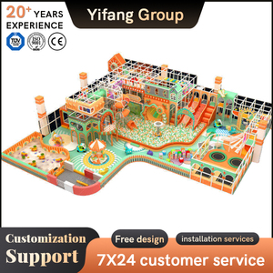 Aire de jeux intérieure sécurisée et de haute qualité pour enfants, espace de jeu souple personnalisé avec mur d'escalade et tunnel labyrinthe, usine chinoise - Product Image 5