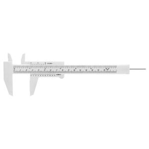 Gelsonlab HSPM-053 de <span class=keywords><strong>plástico</strong></span> de 150MM de alta precisión doble regla escala Durable de <span class=keywords><strong>plástico</strong></span> <span class=keywords><strong>Vernier</strong></span> herramienta de medición - Product Image 4