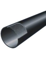 Tuyau PE haute pression SWRPE, durable, anti-corrosion, écologique, DN150 PN2.5, norme GB/T, pour l'alimentation en eau municipale