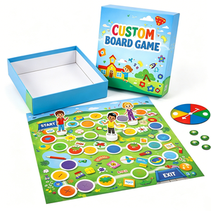 โรงงานผลิตเกมกระดานกระดาษรีไซเคิลพิมพ์ลายตามสั่ง ประเทศเวียดนาม รับผลิตแบบ OEM เกมโต๊ะแบบอินเทอร์แอคทีฟขายดี เกมเดินทางสำหรับผู้ใหญ่และเด็ก - Product Image 4