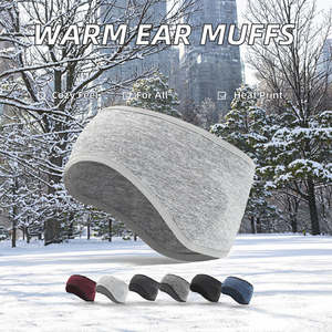 二重構造のウィンタースポーツイヤーマフ、男女兼用の暖かいヘッドバンド - Product Image 3