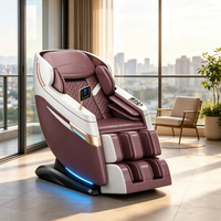 Fauteuil de massage 3D entièrement automatique, personnalisable en usine, avec pièces usinées CNC en tube d'aluminium par soudage TIG, réglable pour le corps