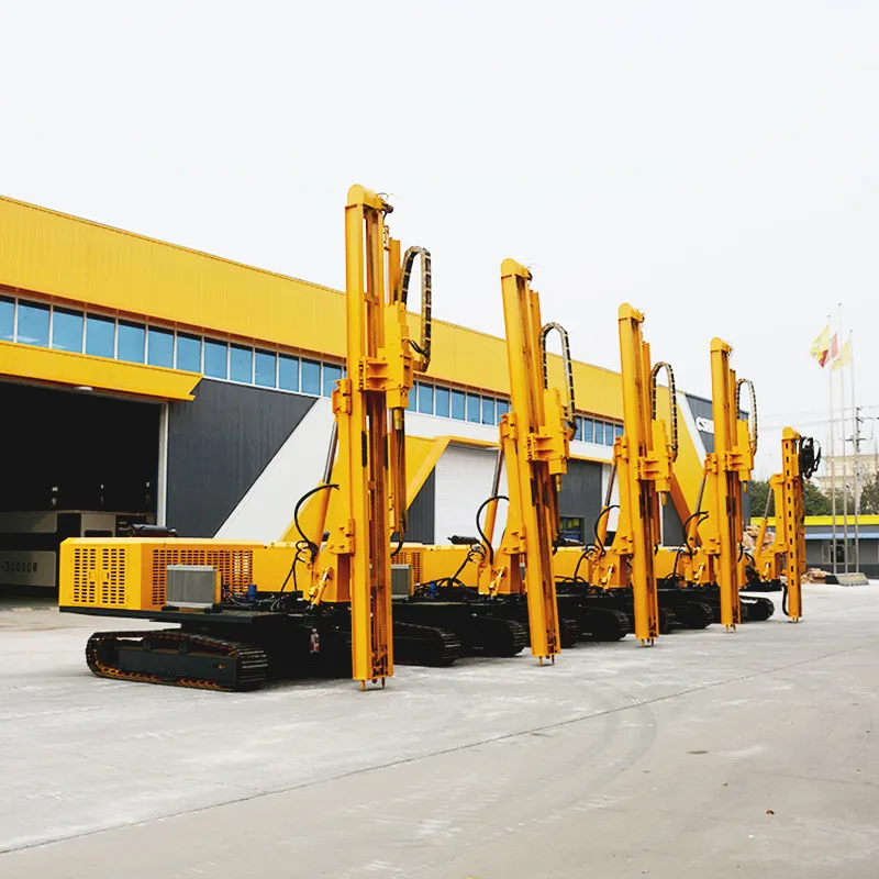 Yugong Hydraulic Rotary Head Auger Drilling Rig / Screw Pile Driver/ Pile Driving Machine