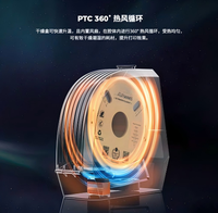 Boîte de séchage de filament pour imprimante 3D Creality Space Helmet avec surveillance en temps réel de la température et de l'humidité, compatible avec divers filaments. CREALITY
