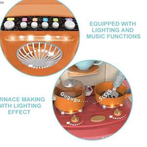Jouets <span class=keywords><strong>de</strong></span> cuisine pour enfants, jeu <span class=keywords><strong>de</strong></span> simulation, poêle à frire simulée, nourriture changeant <span class=keywords><strong>de</strong></span> couleur, spray, jouet <span class=keywords><strong>de</strong></span> cuisine <span class=keywords><strong>de</strong></span> rêve avec lumière et musique - Product Image 3