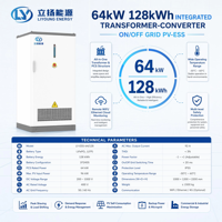 Gabinete de Almacenamiento de Energía Todo en Uno con Batería de Iones de Litio, Conexión CC, Fuera de la Red, Protección IP54 y Capacidad de 1028 kWh