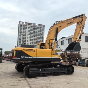 Goede Staat Gebruikte Graafmachine <span class=keywords><strong>Hyundai</strong></span> <span class=keywords><strong>305</strong></span>-9T 30ton Excavadora Originele <span class=keywords><strong>Hyundai</strong></span> <span class=keywords><strong>305</strong></span> Graafmachine - Product Image 1