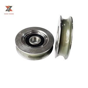 Rouleau de suspension de porte d'<span class=keywords><strong>ascenseur</strong></span> 56*14*6201, Ø56mm L14mm, roulement 6201RS, pièces de rechange pour <span class=keywords><strong>ascenseur</strong></span>, pièces de monte-élévateur - Product Image 5