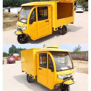 Express điện ba bánh EEC coc <span class=keywords><strong>3</strong></span> bánh xe đóng cửa cabin Giao hàng precio điện ba bánh với hộp - Product Image 3