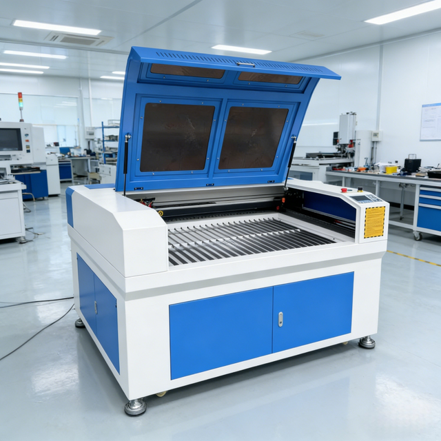 Easy-to-Operate CO2 Laser Cutter Engraving Machine, CNC Cutting Equipment for Acrylic Wood Leather Processing