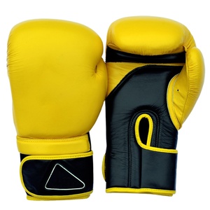 Gants de boxe professionnels en cuir personnalisés - Product Image 1