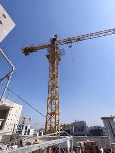 Usado XC MG Tower Crane 60 Metros Braço Comprimento 8 Toneladas de Carga Máxima 1.6 1.6 2.8M Mastro Parte Incluindo Motor Motor Construção