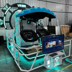 Plateforme de jeu vidéo VR 9D pour machine d'arcade, simulateur de <span class=keywords><strong>parapente</strong></span> pour parc d'attractions, expérience de <span class=keywords><strong>vol</strong></span>, équipement MR intérieur domestique - Product Image 1