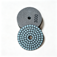 Disques de polissage diamantés à sec segmentés de 100 mm (4 pouces) pour la restauration du granit, du marbre et de la pierre
