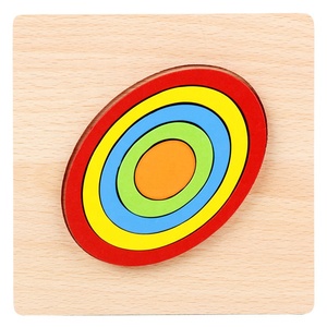 Montessori Shapes Pegged Puzzles Đồ Chơi Giáo Dục Cho Bé Đồ Chơi Giáo Dục Sớm Leaning Peg Board Ghép Câu Đố Bằng Gỗ Cho Trẻ Em Trẻ Em 2021 - Product Image 3